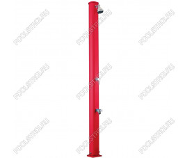 Душ солнечный AquaViva Jolly S 22л Red, Алюминиевый с мойкой для ног Душ солнечный AquaViva Jolly S 22л Red, Алюминиевый с мойкой для ног
