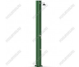 Душ солнечный AquaViva Big Jolly 35л Green, Алюминиевый с мойкой для ног Душ солнечный AquaViva Big Jolly 35л Green, Алюминиевый с мойкой для ног