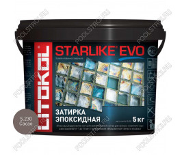 Затирочная смесь Litokol STARLIKE EVO Cacao S.230, 5 кг